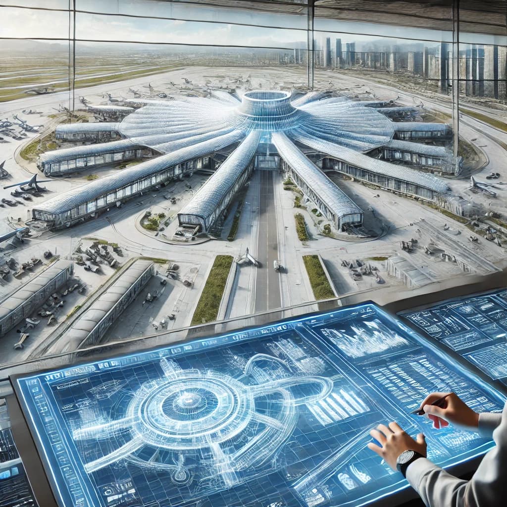 How architects visualize design for world’s biggest airport